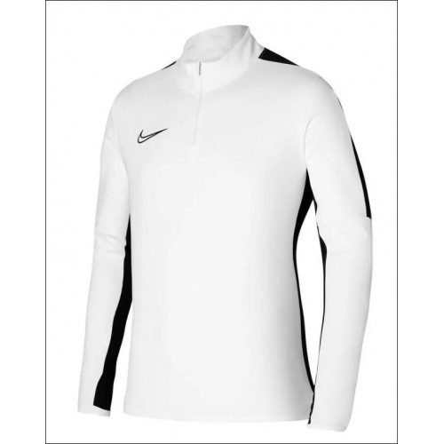 T030 - Sweat 1/4 Zip Nike Academy 23 adulte - DR1352 Blanc